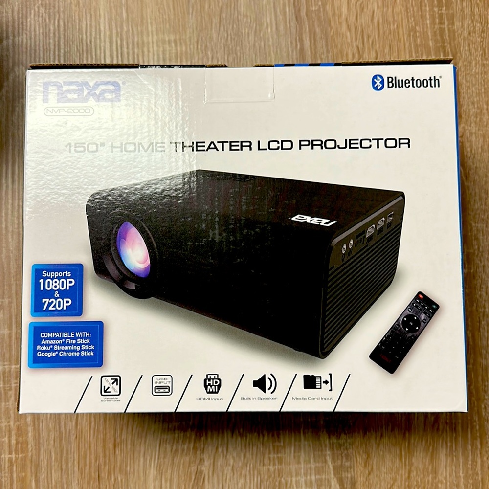 NWT Naxa 150” Hime Theater Projector